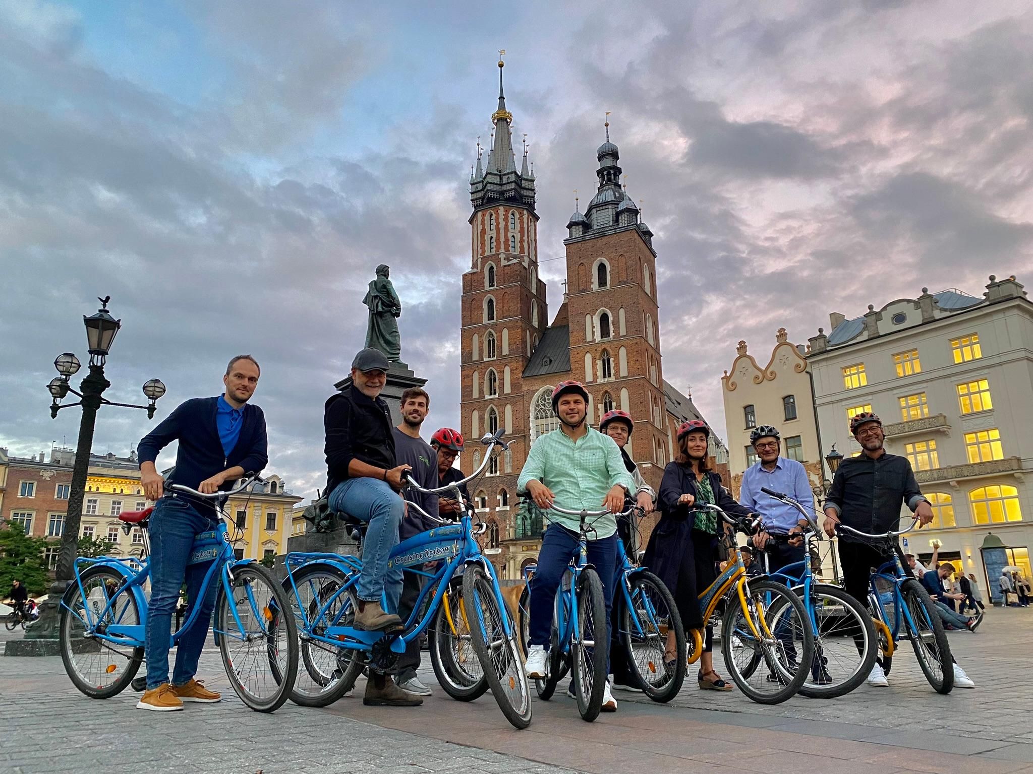 Krakau: Highlights von Krakau mit dem Fahrrad – Kleingruppentour
