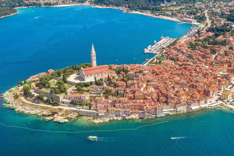 From Vrsar: Swimming at Pirate Cave and Rovinj Visit