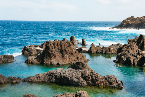 Madeira: dagtrip Skywalk en vulkanische baden in Porto Moniz