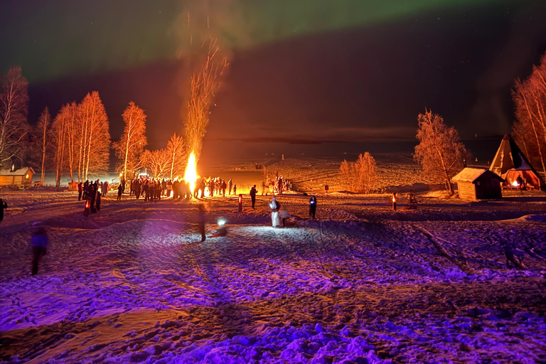 روفانييمي: مطاردة الشفق القطبي الشمالي مع خدمة التوصيل من الفندق