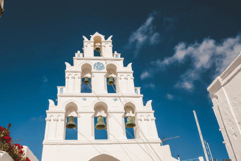 Santorini's Traditional Villages & Akrotiri Excavations