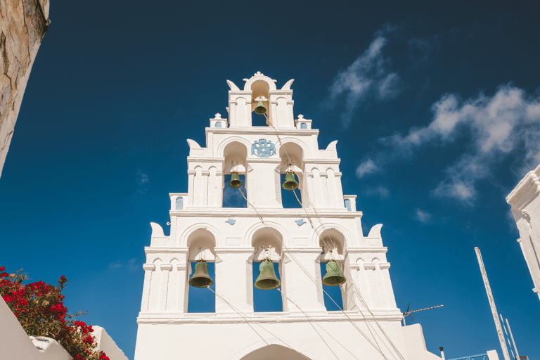 Santorini's Traditional Villages & Akrotiri Excavations