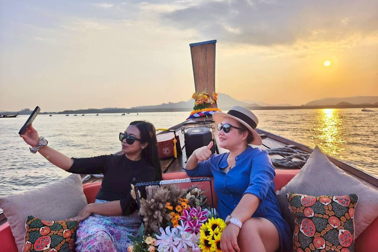 Phuket: 3 Island Private Longtail Boat Tour with Snorkeling