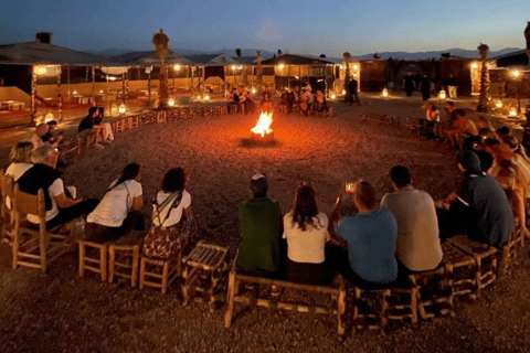 Marrakech: Agafay Desert Sunset, Camel Ride, and Dinner Show