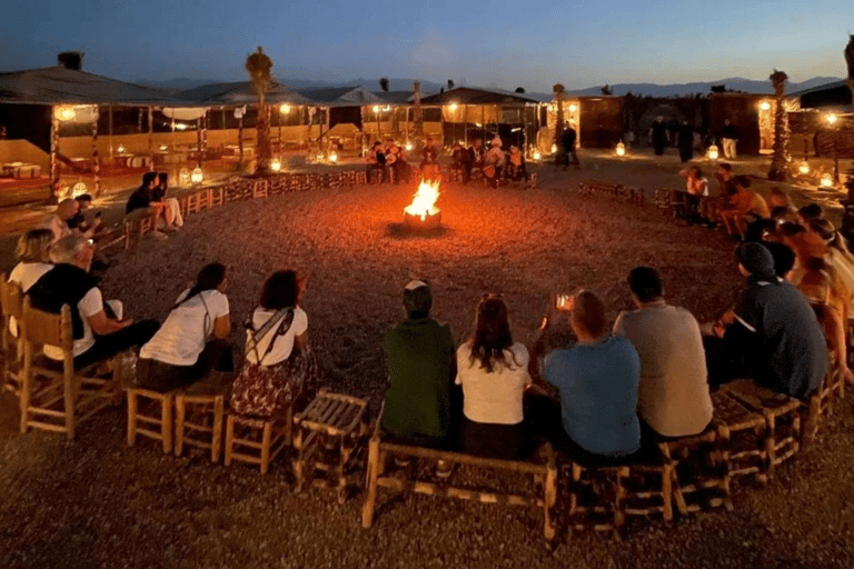 Marrakech: Agafay Desert Sunset, Camel Ride, and Dinner Show