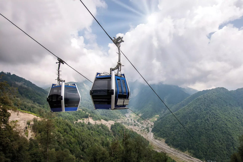Baku to Gabala: Cable Car, Nohur Lake, Juma Mosque,Waterfall Group Tour