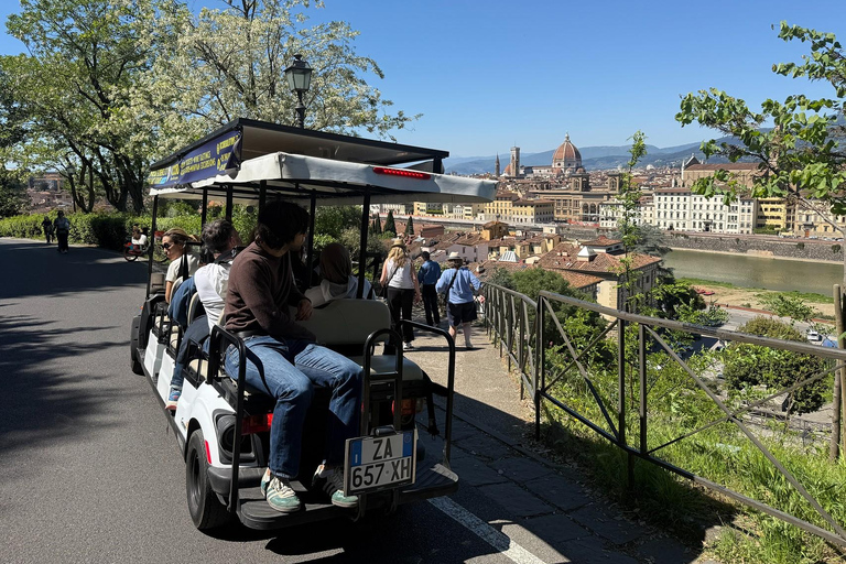 Florence Official Grand Panoramic City Tour by Golf Car