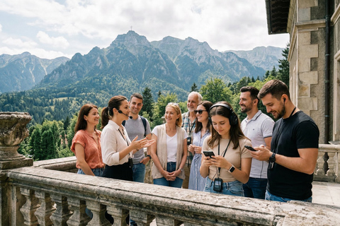 Dracula's Castle, Peles & Brasov Day Trip from Bucharest Bucharest:Dracula’s Tomb, 2 Castles & Brasov Guided Day Trip