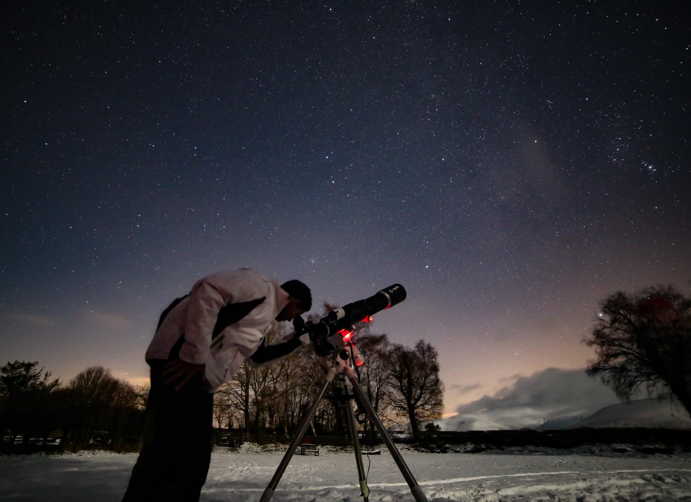 Brecon: Gruppestjernekig ved Brecon Beacons Observatory
