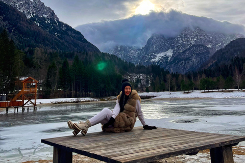 Ljubljana: Lake Bled, Bohinj, and Jasna Day Trip