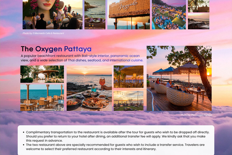 Pattaya Highlights: Private Half-Day Tour Sanctuary + Khao Chi Chan + Floating Market