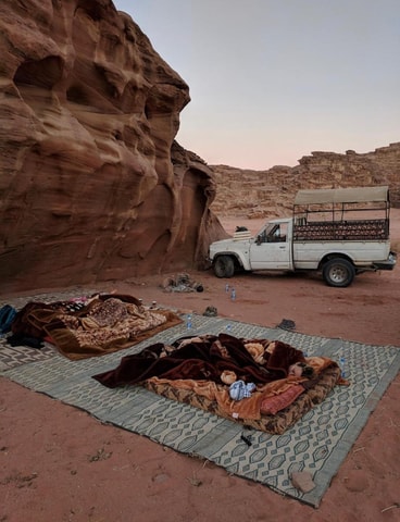 Wadi Rum: dagvullende jeeptour met lunch
