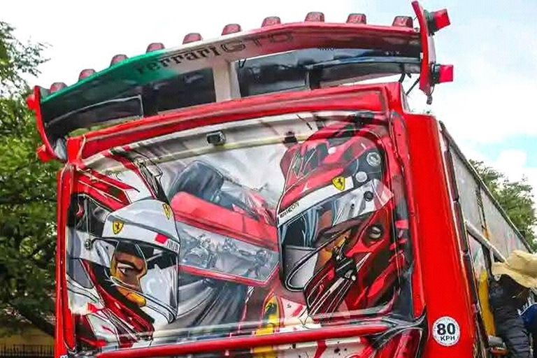Nairobi: Kibera Slum Walking Tour With Decorated Matatu Ride Kibera Slum Walking Tour And Matatu Ride With Hotel Pickup.