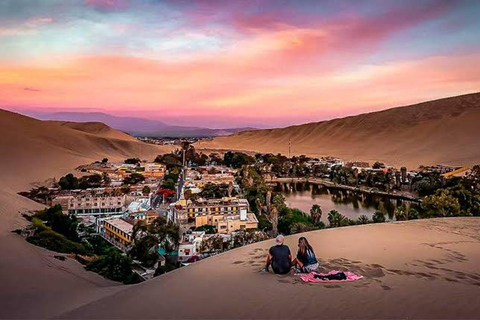 FRÅN LIMA TUR OASIS HUACACHINA BUGGIES,PARACAS,PISCO OCH VINER,PINGVINER.