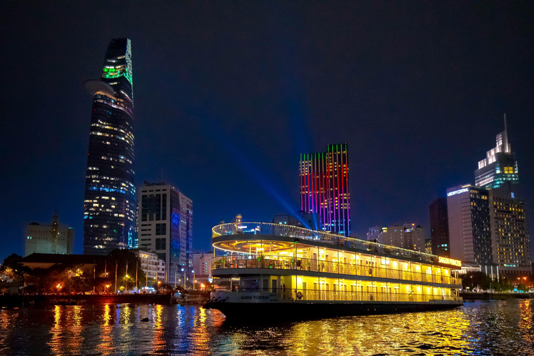 Luksusowy rejs po rzece Sajgon: lunch lub kolacjaLuksusowy rejs po rzece Sajgon z lunchem (bufet)