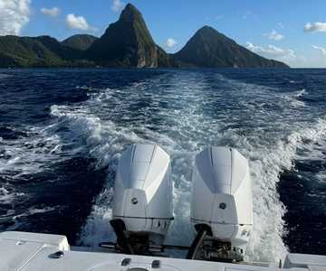 St. Lucia Caribbean: Sea and Land Excursion