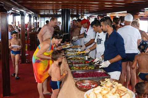 Alanya: Pirate Boat Adventure with Lunch & Soft Drinks