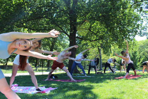 Central Park: Hoogst gewaardeerde yogales in New York City!