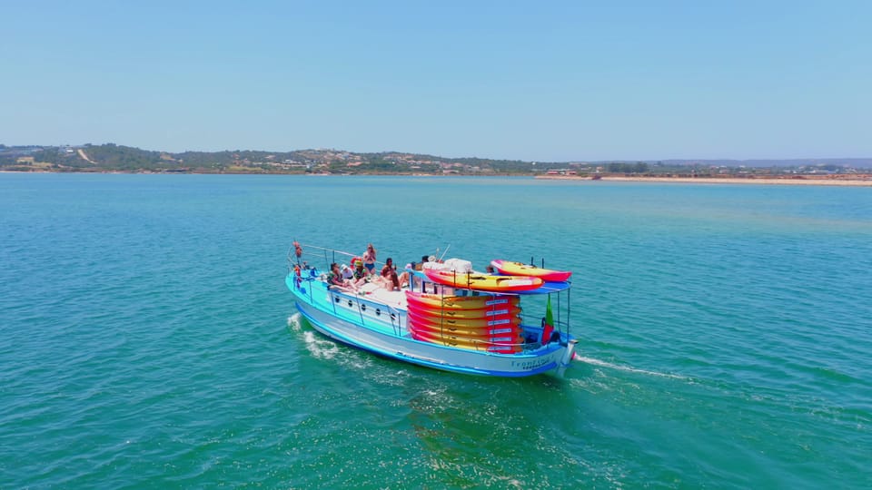 Alvor Coastline Boat And Kayak Tour Getyourguide