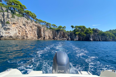 Dubrovnik: Eilandtour met privébootVOLLE DAG (8 uur) Dubrovnik: Eilandtour met privéboot