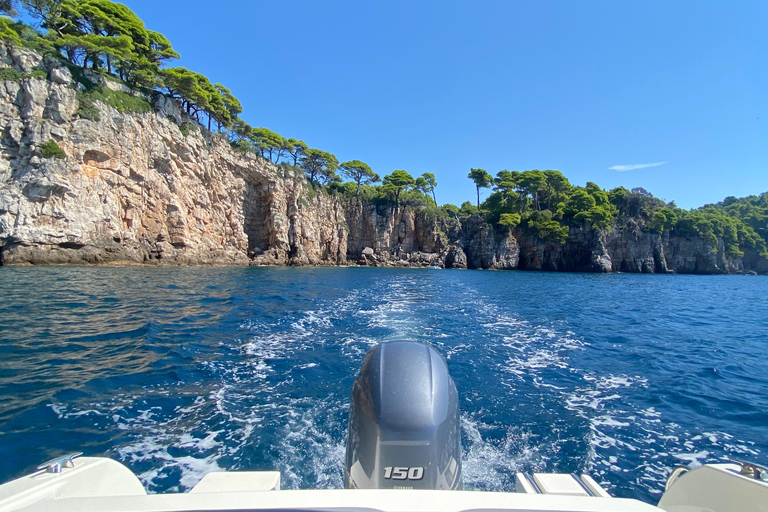 Dubrovnik: Eilandtour met privébootVOLLE DAG (8 uur) Dubrovnik: Eilandtour met privéboot