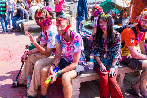 Célébration de Holi : Visite guidée à vélo de Jaipur avec un guide régional