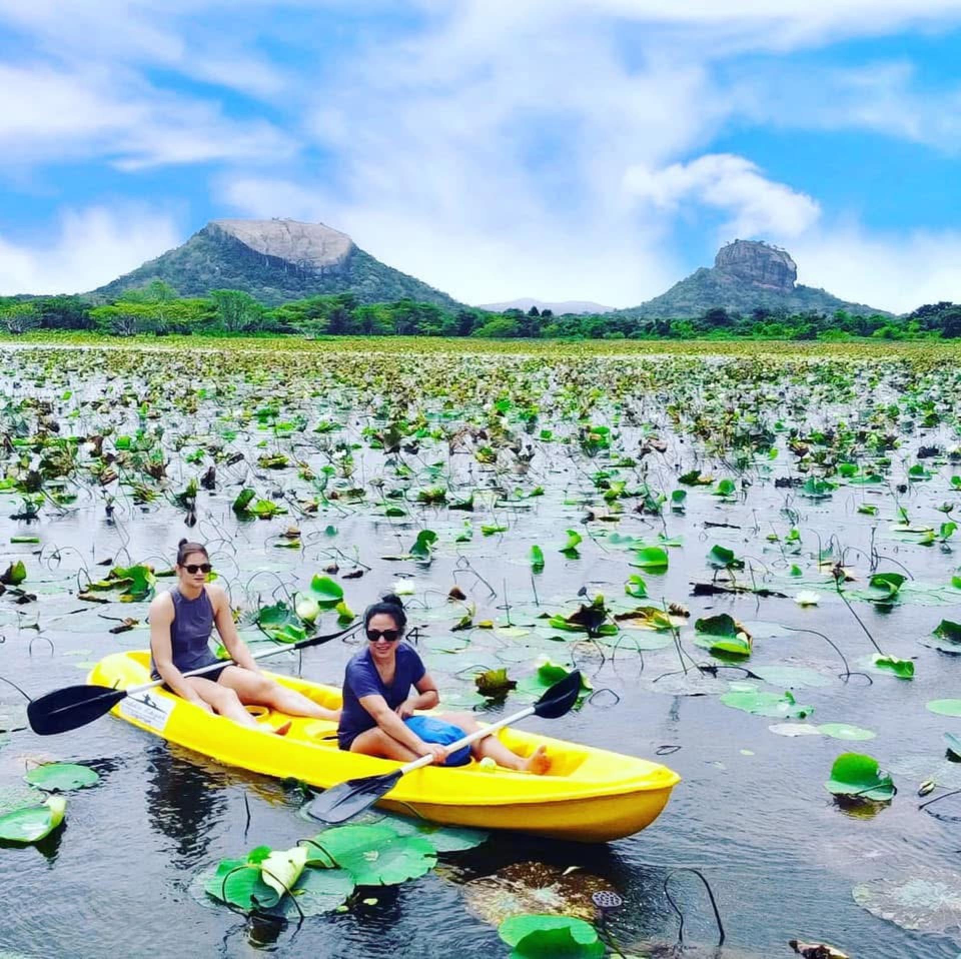 Sigiriya: Kajaktour bei Sonnenauf- oder -untergang