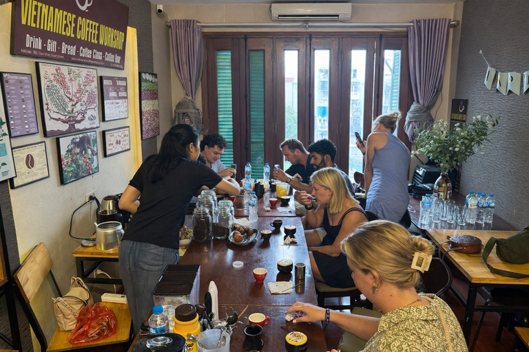 Egg, Salt & Coconut Coffee Workshop in Hanoi Old Quarter