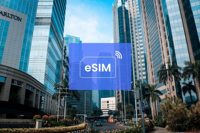 Jakarta : Indonésie eSIM Roaming Mobile Data Plan10 Go/ 30 jours : 22 pays asiatiques