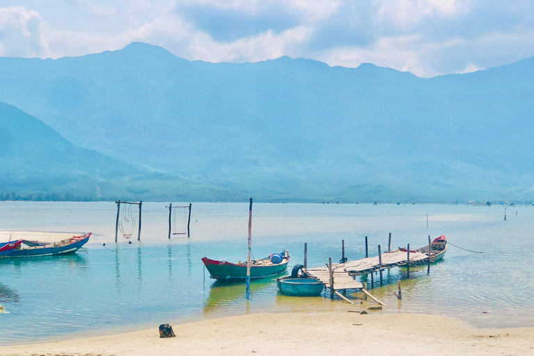 Hoi An till Marble-Monkey Mountain &amp; Hai Van Pass med motorcykel