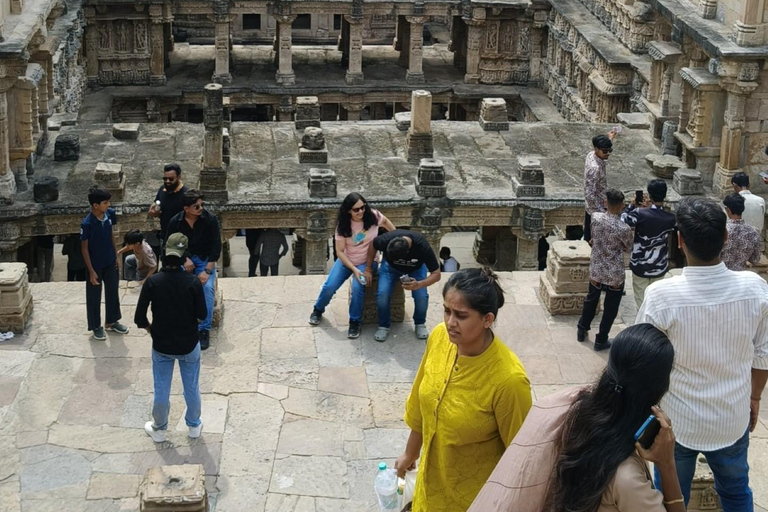 Drop Udaipur From Ahmedabad with Visit Rani Vav & Sun Temple Private Tour with AC Transportation and Dedicated Driver.
