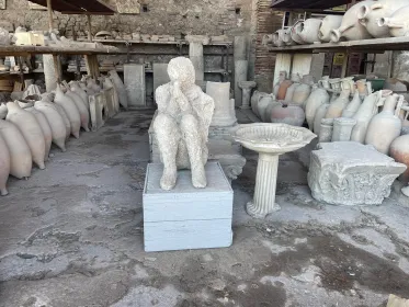 Von der Amalfiküste: Pompeji Ruinen Führung Kleingruppentour