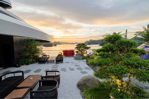 Halong & Lan Ha: 2D1N Celina of the Sea 6-Star Luxury Cruise Without Transfer Service