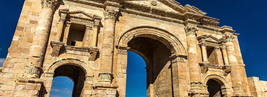 Au départ d'Amman : Visite privée d'une demi-journée à Jerash