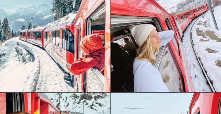 From Milan: Bernina Red Train and St. Moritz Tour photo 2