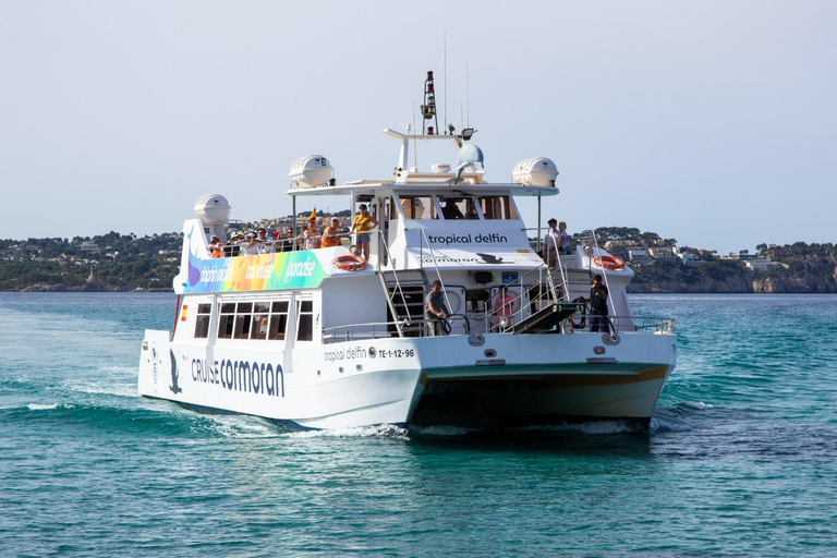 Mallorca: Passeio de catamarã de 2 horas pelo litoral e pelas Ilhas MalgratDe Playa Tora - à Tarde