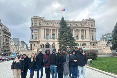 Bucharest Shared Walking Tour with Local Guide Bucarest imprescindible: tour a pie con guía local