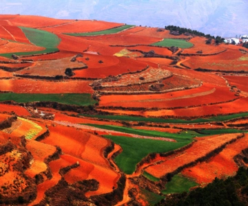 Dongchuan red earth start from Kunming