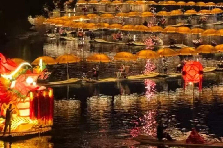 Yangshuo Yulong River Golden Dragon Parade VIP raft: 1-2 guests, No.8–50