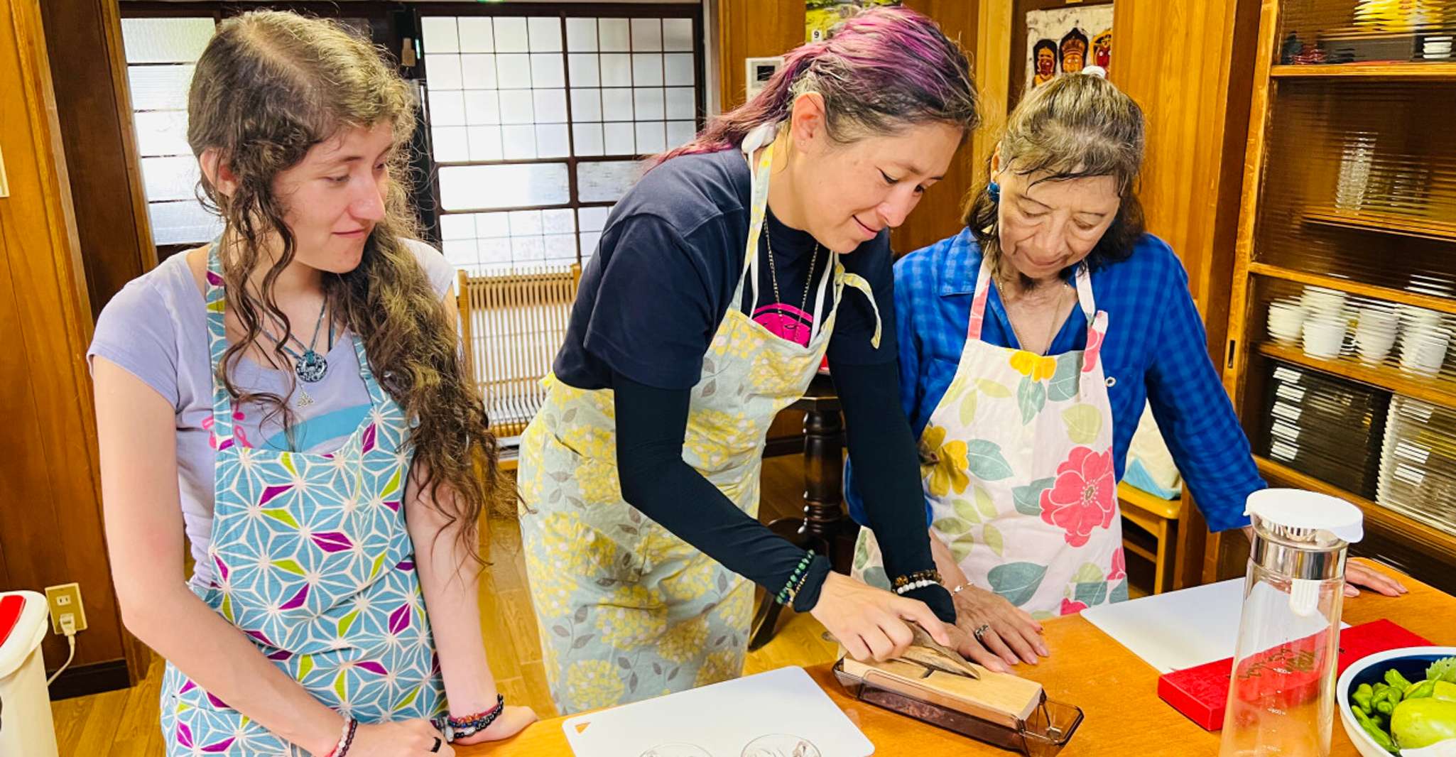 Osaka Authentic Tempura & Miso Soup Japan Cooking Class photo 8