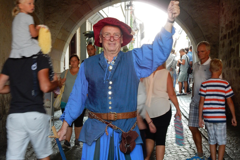 Erfurt : En route avec le Brückenkrämer. Visite guidée avec dégustation d&#039;anniversaire.