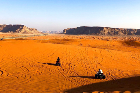 Riyadh:Red Sand Dunes camel ride&Quad&Sandboarding Adventure Private Tour with pick up and drop off from your location