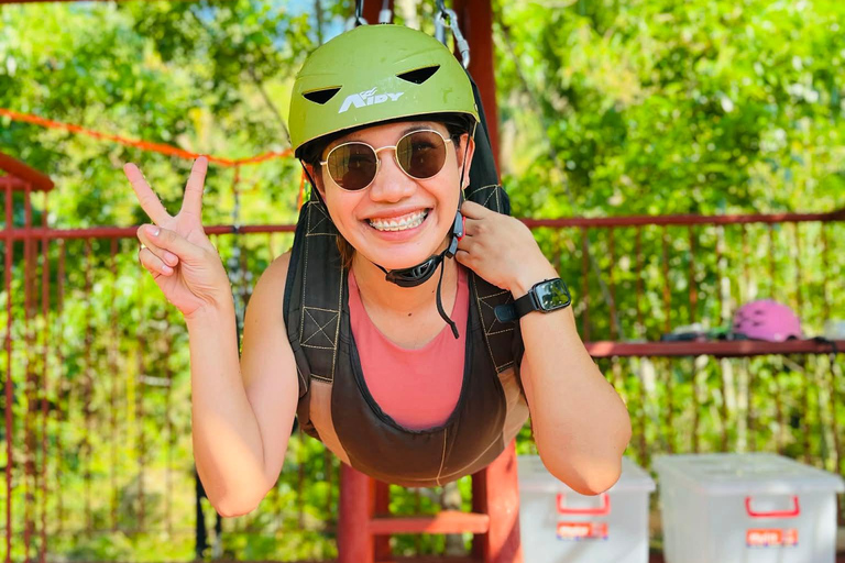 From Boracay: Pangihan Cave, ATV, and Zipline Adventure