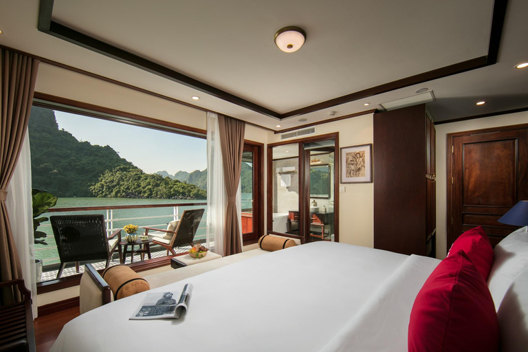 Hanoi: 2-Day Lan Ha, Halong 5-Star Cruises w/Balcony,Bathtub From Hanoi: 2 Days Halong 5 Stars Cruise w/ Balcony, Bathtub