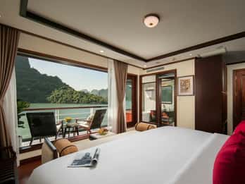 Hanoi: 2-Day Lan Ha & Halong Bay 5 Stars Cruise with Balcony
