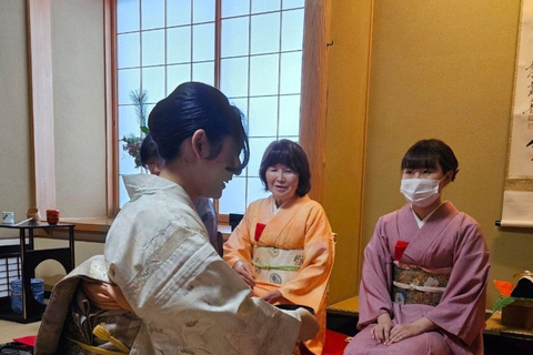 Tea ceremony at a café with 120 years of history