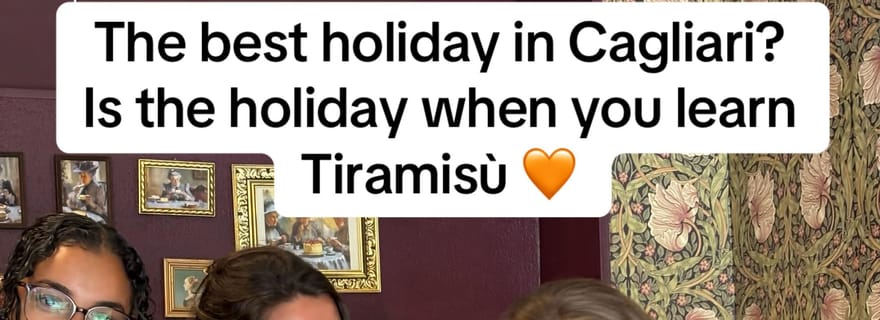 Cagliari : apprenez l'art du tiramisù authentique