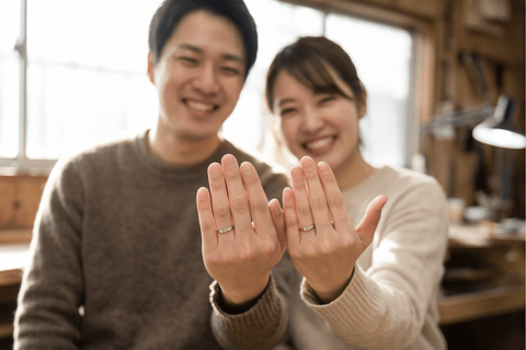 Vintage Ring-Making Workshop in Shinjuku