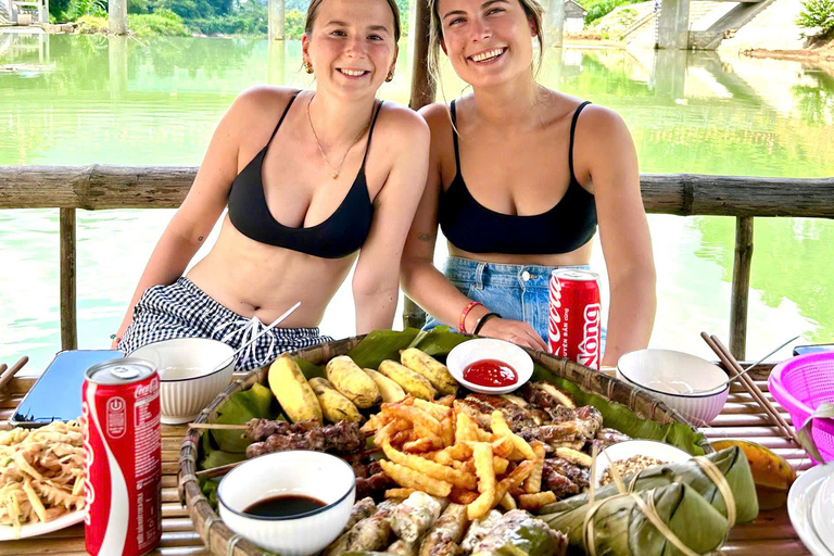 From Hanoi: 3-Day Ninh Binh & Pu Luong Nature Adventure Option 2: Deluxe Hotel & Deluxe Resort with Mountain View