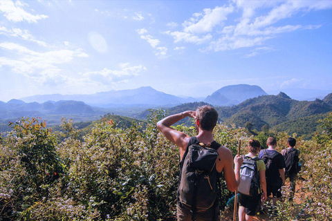 Luang Prabang: Biking, Trekking and Waterfall Private Tour